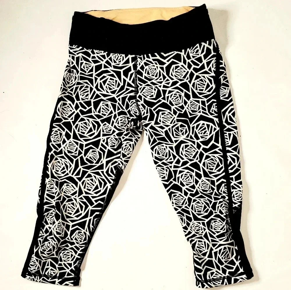 Lululemon cropped legging sports Sz  6
